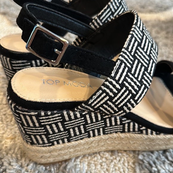 Top Moda wedges size 6 1/2 NWT NIB - Picture 7 of 11